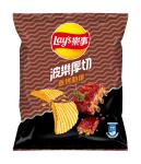Lays Crisp Pork Ribs Potato Chips - Bulk 34g - Elevate Your Wholesale Snack
