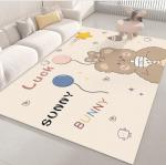 80*120cm Living Room Floor Carpets PVC Cartoon Animal Waterproof Carpet
