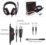 20000Hz 50mm 2.2kohm ONIKUMA K2 Pro Wired Gaming Headset