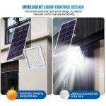 200W Cool White Solar Landscape Flood Lights With Remote Control