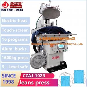 Wholesale Jeans Jacket Steam Pressing Machine Touch Screen Plc Ironing Equipment from china suppliers