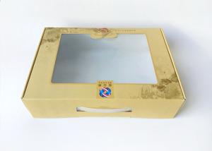 Wholesale White Single Wall Corrugated Cardboard Window Box Mailer With Design Printing from china suppliers