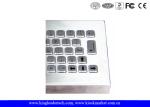 Free Stand Desktop Ss Vandal Proof Keyboard Metal For Industrial Using
