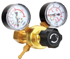 Wholesale Small Compressed Gas Pressure Regulator With Gauge For Manufactory / Construction from china suppliers