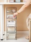 Refrigerator Handle Plastic 4 Drawer Organizer Bpa Free