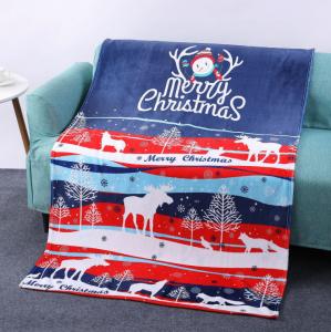 Wholesale Customized Digital Printing Anti-Pilling Super Soft Fleece Blanket from china suppliers