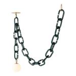 Modern Nordic Simple Glass Globe Creative Chandelier For Cloakroom Clothing