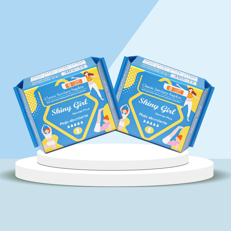OEM Personalization Breathable Female Pad Absorption Large Capacity Sanitary Napkin