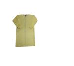 Yellow 100% Polyester Taffeta Fabric 100GSM Disposable Medical Clothing