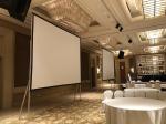 16:9 300inch Front&Rear Fast Fold Projection Screen With Dress Kit For Outdoor