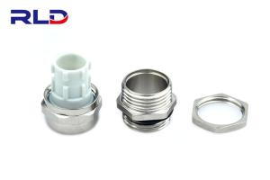 Wholesale Brass 66 IP68 Led Quick Connector Nickel Plated Brass M18 Cable Joint Waterproof from china suppliers