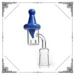 Core Reactor Quartz Banger Nail With Color Carb Cap 14mm 18mm Male Female For