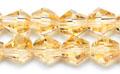 3mm,4mm Jonquil Crystal Faceted Glass Beads Bicone for Bracelets