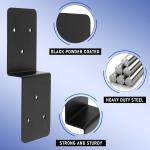 3"x 5" Z Brackets Post Beam Support Heavy Duty Carbon Steel Double Angle Channel