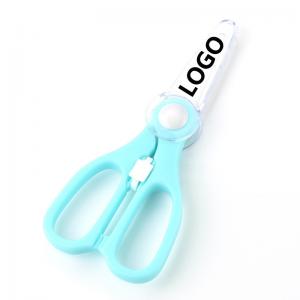 Wholesale Safety Ceramic Baby Food Scissors Gift Logo Customized Kitchen Supplies from china suppliers