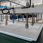 Customized Automated Adhesive Dispenser 600x600 Panel Assembly Machine