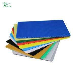 Wholesale Sunproof Flame Retardant HDPE Corrugated Sheet A4 Coroplast Sheets 4x8 from china suppliers