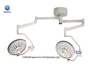 Wholesale 500mm Ceiling Mounted Surgical Light 160000lux Shadowless Surgical Light from china suppliers