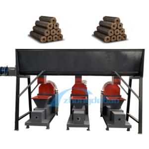 China Germany Sawdust Pine Charcoal Briquetting Machine Agro Waste Briquetting Machine on sale