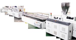 Wholesale 200-300mm PVC Ceiling Wall Panel Plastic Profile Extruder Production Line High Speed Automatic Operation from china suppliers