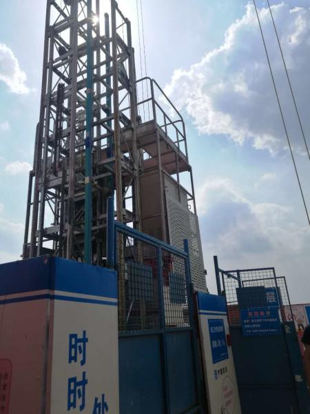 SC200/200G shaft lift building hoist with hot galvanized Material Building