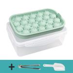 Round Ice Cube Tray 2 Pack BPA Free Silicone Flexible Easy Release Small Ice