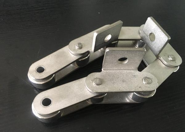 2082H roller chain high temperature resistance 304 stainless steel for wadding