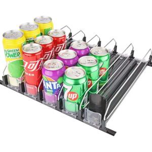 Wholesale Fridge Freezer Grocery Store Cold Beverage Cans Gravity Feed Roller Shelf from china suppliers