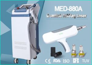 China Medical Tattoo Removal Q Switch ND Yag Laser Machine 500W 2000 MJ 1064 nm / 532 nm on sale