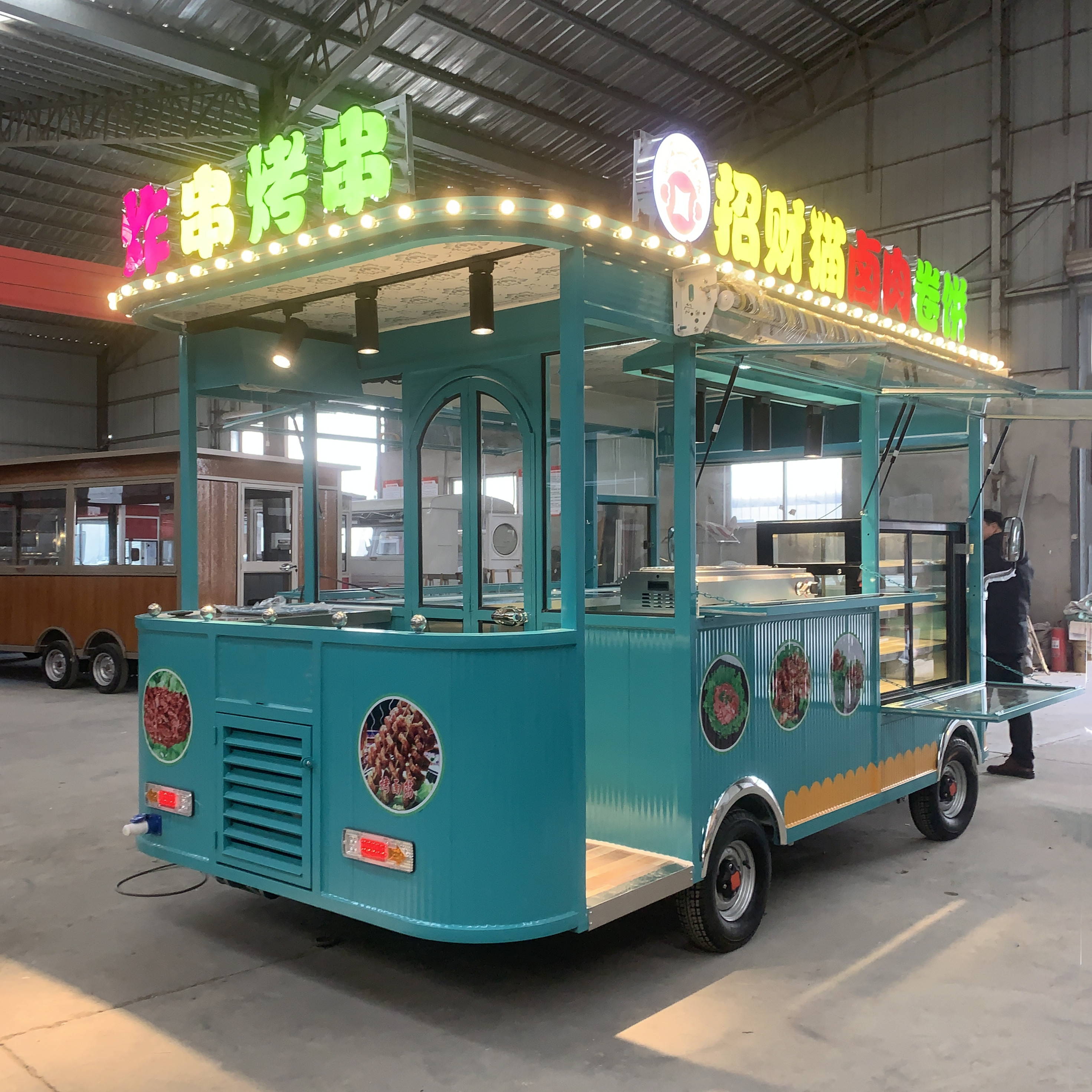 Fast Food Snacks Alcoholic Beverages and Ice Cream Van Truck with Optional Configuration