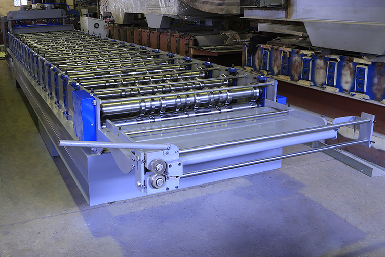 Bamboo Style Glazed Tile Roll Forming Machine 4-8m/Min High Strength