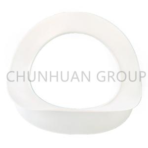 China White Anti Aging Shape Solid Pure PTFE Envelope Gasket on sale