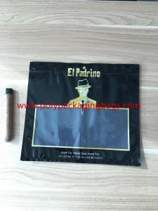 China Large - Capacity  Cigar Plastic Bags Sponge Humidification System Hold Ten  Cigarette on sale