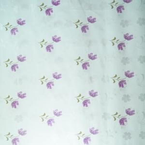 Wholesale TUV mattress protector 70gsm Brushed Polyester Fabric Purple Pattern Design from china suppliers