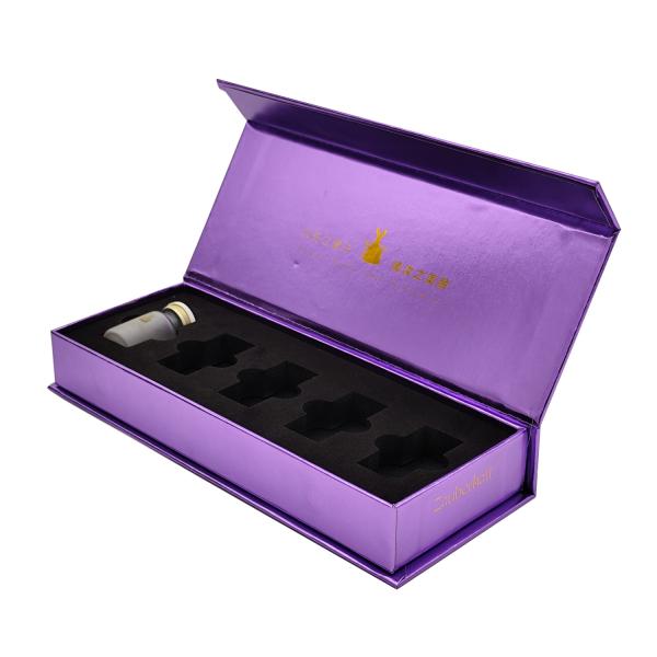 Custom Luxury Rigid Gift Packaging Box Printing For Cosmetic And Essential Oil