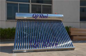 Wholesale 5TUBES-50TUBES Inox SS304 Non-Pressure Solar Hot Water Heater with Assistant Tank from china suppliers