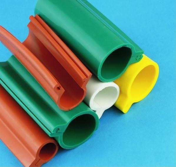 Quality High Voltage Application Snap-In Type Silicone Rubber Bird-Proof Cable Insulating Cover Tube for sale