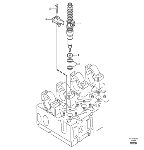20929906 VOE20929906 Unit Injector Excavator Engine Parts For Vo-lvo A40E A40E FS A40F