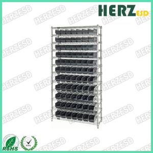 Wholesale Customized ESD Storage Shelves , Industrial Wire Shelving System Resistance 10e6-10e9 Ohm from china suppliers