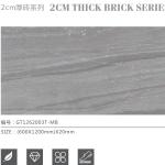 20mm Cement Look Grey Porcelain Tile With PEI Rating 4 Modern Floor Tile Outdoor