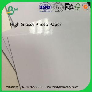 Wholesale High glossy photo paper one sided coated for inkjet printing from china suppliers