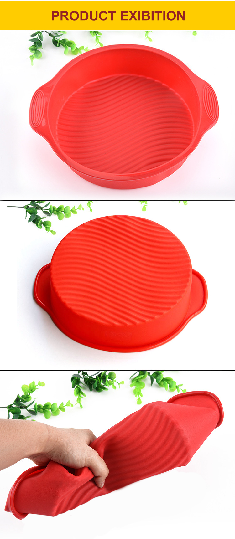 Non Stick Silicone Toast Baking Mold Freezer Safe For Home Kitchen