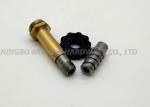 3 / 2 Way Normally Closed Solenoid Stem Brass Color For Auto Spare Parts