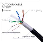 23AWG UTP cat6 cable