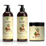 Organic Argan Oil Shampoo And Conditioner Cream Form For Home
