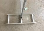 Construction Portable 8 Ft Chain Link Fence Panels Low Carbon Steel Wire