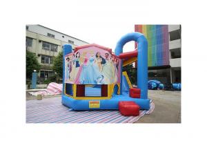 China Disney Princess Gathering Jumping Castle / Fun City Inflatables 5.4 x 4.3 x 4.2m on sale