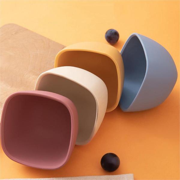 Baby Silicone Suction Plate Perfect for Kids Feeding See Details Tableware Kit