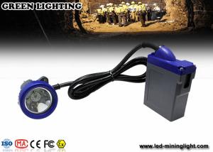 Wholesale 4000lux Strong LED Mining Light , Emergency Mining Headlamp With 6.6Ah 3.7V Li Ion Battery from china suppliers