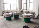304 Stainless Powder Sieving Machine , Rotary Circular Vibrating Screen